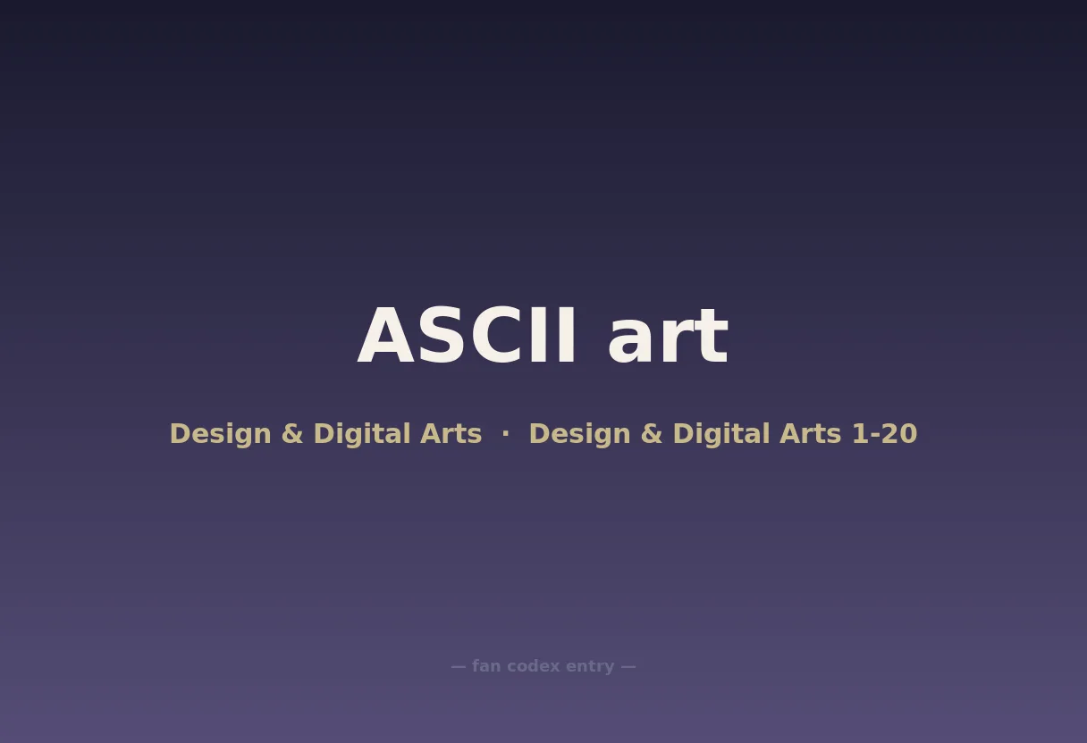 ASCII art