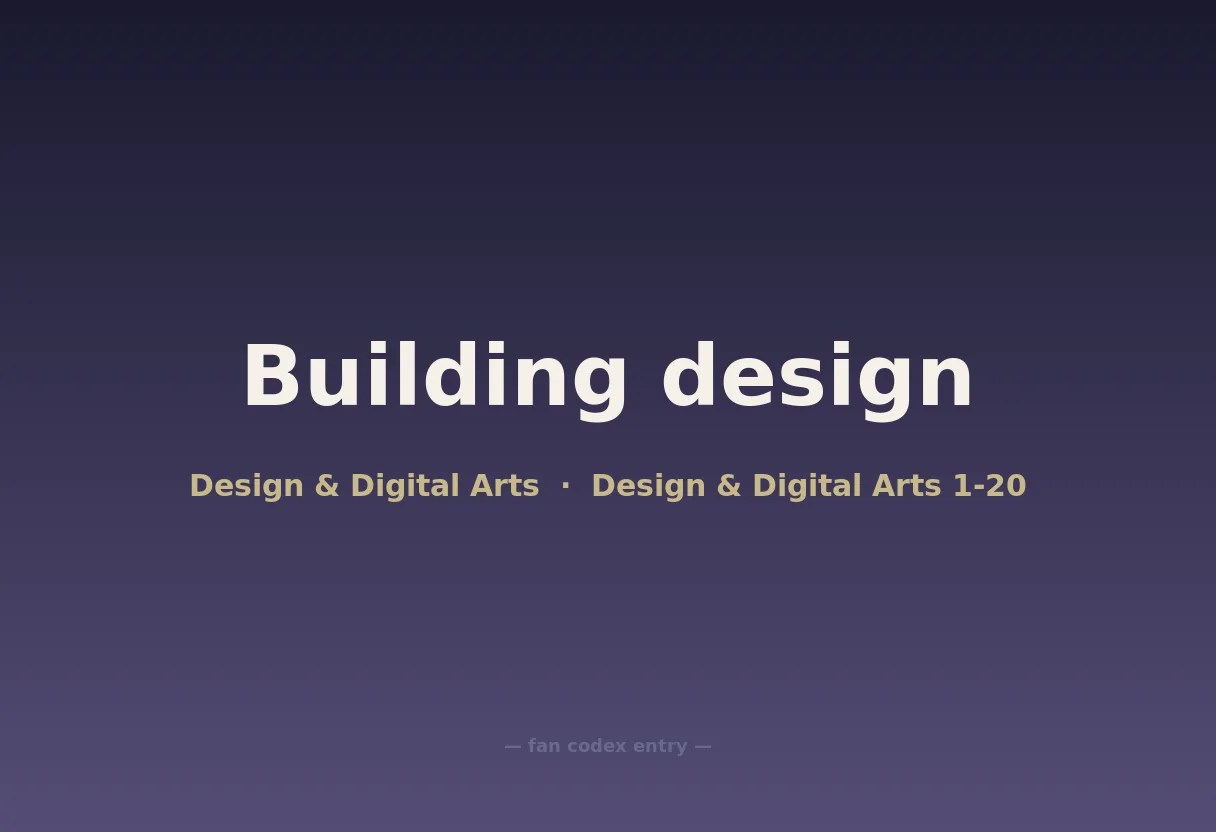 Building design