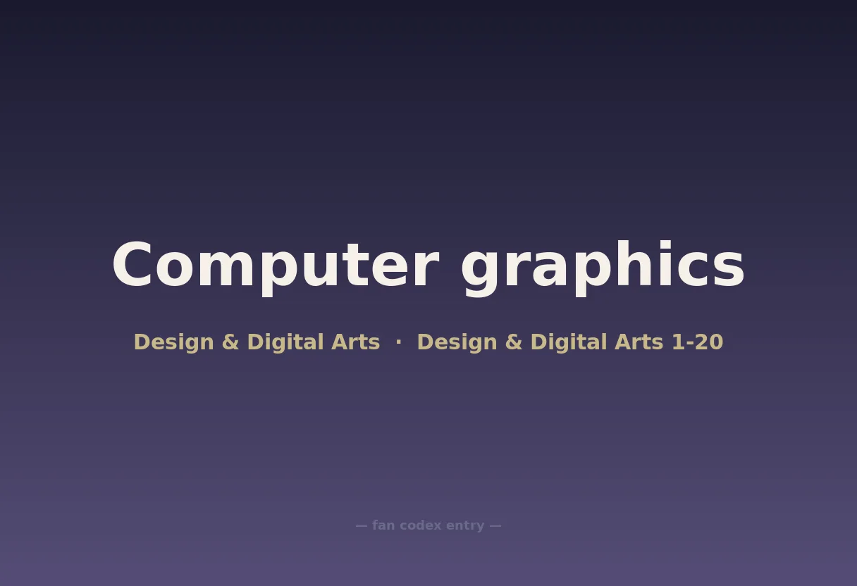 Computer graphics