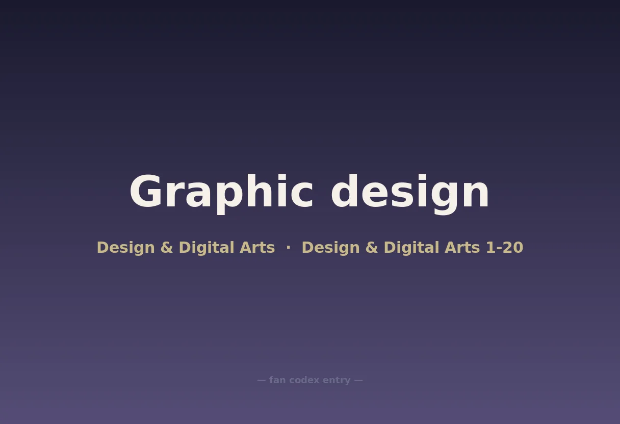 Graphic design